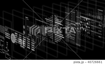 サイバーのイラスト素材