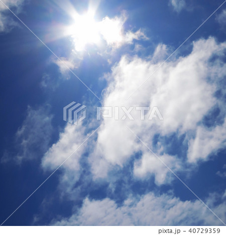 太陽光と青空 太陽光と青空 40729359