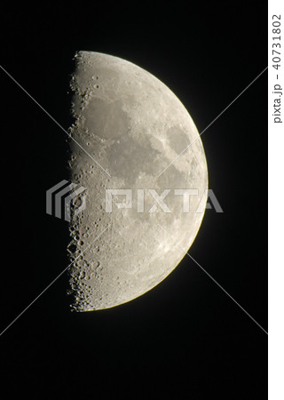 上弦の月 40731802