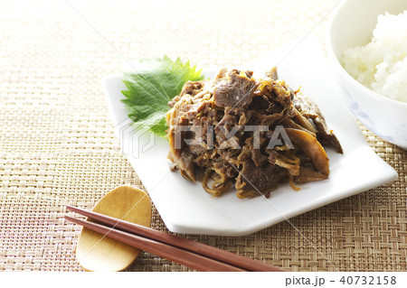 牛肉としめじのしぐれ煮12 牛肉としめじのしぐれ煮12 40732158