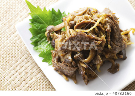 牛肉としめじのしぐれ煮14 牛肉としめじのしぐれ煮14 40732160