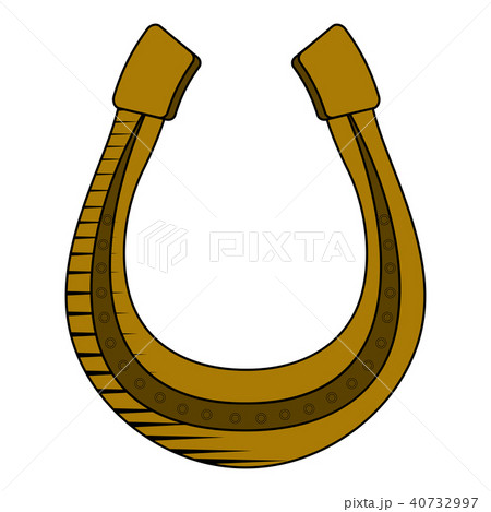 Golden horseshoe icon 40732997