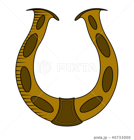 Golden horseshoe icon 40733000