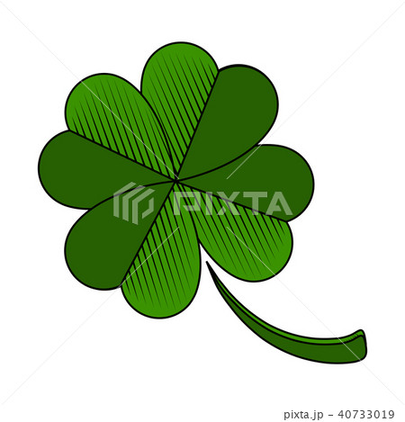 Four leaf clover icon 40733019
