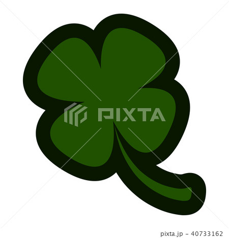 Four leaf clover icon 40733162