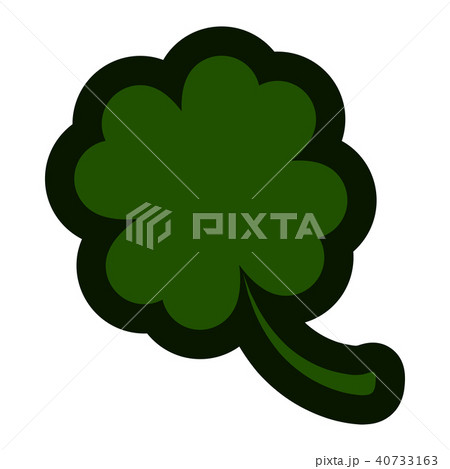 Four leaf clover icon 40733163