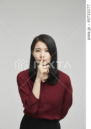 ビジネスウーマン 若い女性 韓国人 40733277