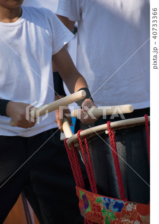 祭りの太鼓 40733366