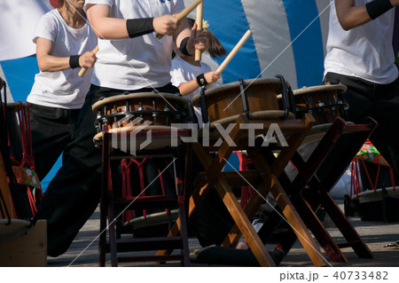 祭りの太鼓 40733482