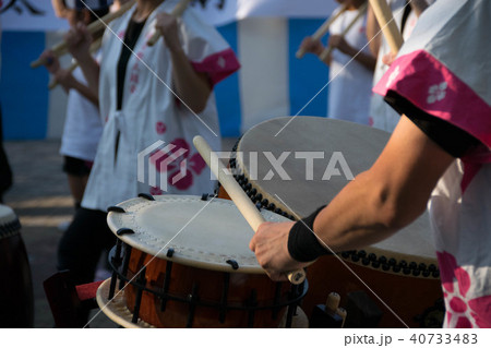 祭りの太鼓 40733483
