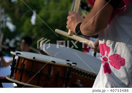 祭りの太鼓 40733486