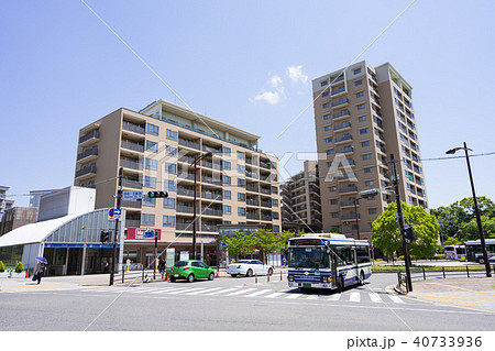 名古屋市千種区 都市風景　自由ヶ丘駅西　交差点 40733936