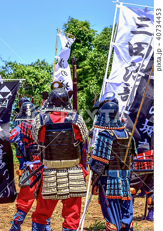 武者行列　samurai 40734453