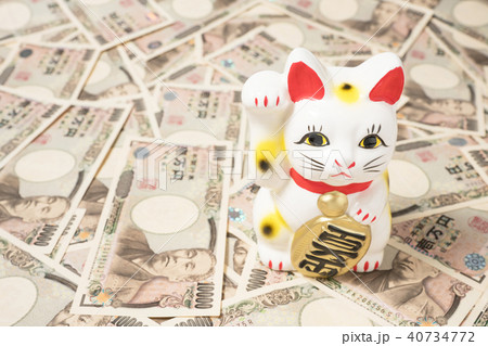 招き猫とお金 40734772