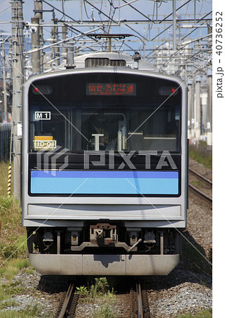 仙石線5系 あおば通 仙台 石巻 の写真素材