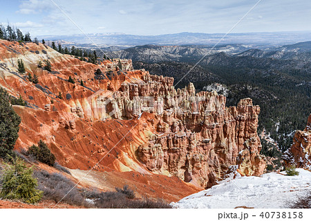 Scenic Bryce Canyon, Landscape In National Park Scenic Bryce Canyon, Landscape In National Park 40738158
