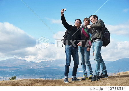 富士山　撮影　外国人 40738514