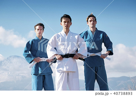 武道イメージ 富士山 柔道 外国人 武道イメージ 富士山 柔道 外国人 40738893