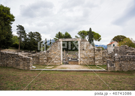 旅、クロアチア・スプリット・サロナ遺跡　Croatia,Split ,Salona 40741086