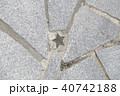 ［富山県］金屋町・メインストリートの石畳・星マーク 40742188