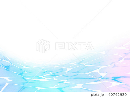 水彩 波紋 水紋 テクスチャーのイラスト素材
