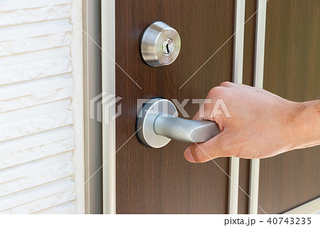 玄関 ドア開閉 キーロック・アンロック 玄関 ドア開閉 キーロック・アンロック 40743235
