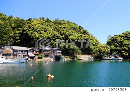 伊根の舟屋　(京都府与謝郡伊根町) 40743503