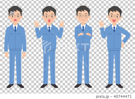 作業着おじさん4 作業着おじさん4 40744471