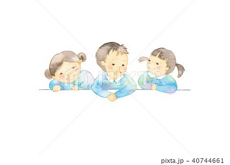 幼児、3人 幼児、3人 40744661