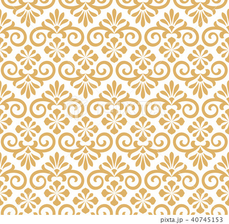 Wallpaper in the style of Baroque seamless vector 40745153