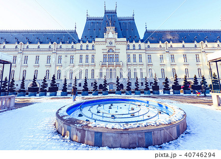 Palace of culture in central square 40746294