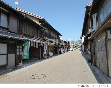 恵那市岩村　古い町並み 40746701