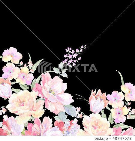 透明水彩 水彩画 ウォーターカラー 40747078