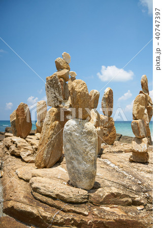 beach rocks stones beach rocks stones 40747397