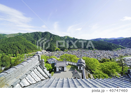 郡上八幡城より郡上市を望む 40747460