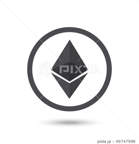 Ethereum symbol chrystal illustration Ethereum symbol chrystal illustration 40747996