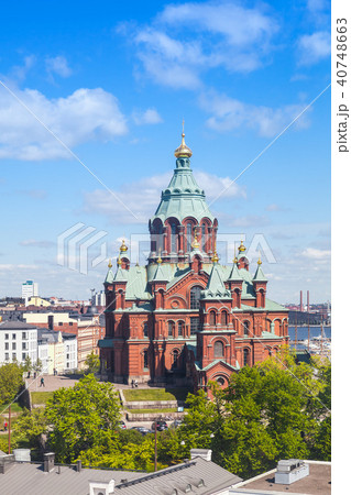 Uspenski Cathedral in summer day, Helsinki 40748663