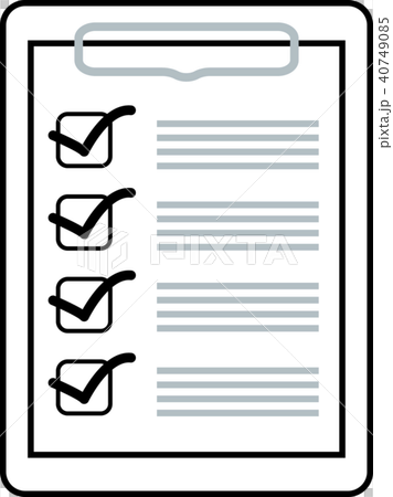 Checklist Illustration Stock Illustration