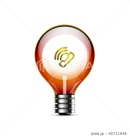 Phone button, call support idea, vector illustration 40751846