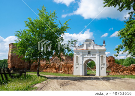 Gate of Carthusian monastery, Beryoza, Belarus. 40753616