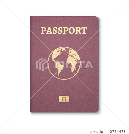 Passport document ID. International pass tourism  40754473
