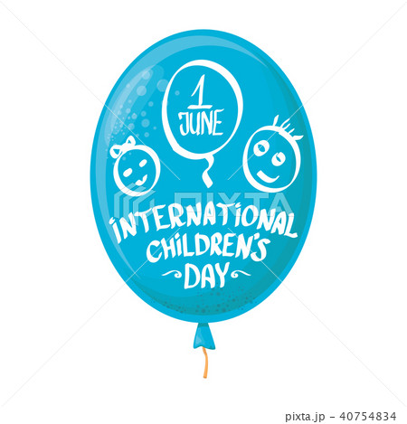 1 june international childrens day background. happy Children day greeting card. kids day poster 1 june international childrens day background. happy Children day greeting card. kids day poster 40754834