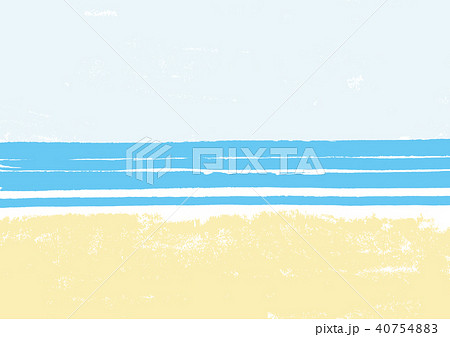 背景　海　水彩画 40754883