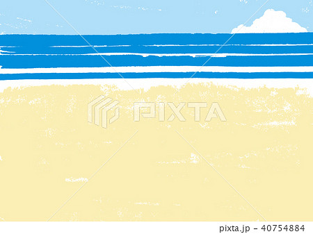 背景　海　水彩画 40754884