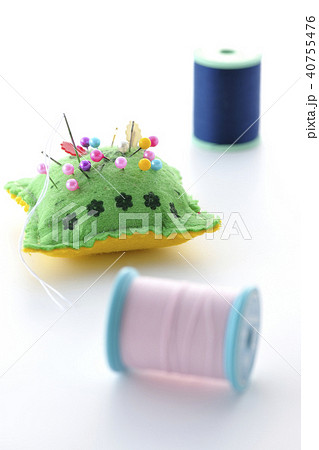 ピンクッションと縫い糸 ピンクッションと縫い糸 40755476