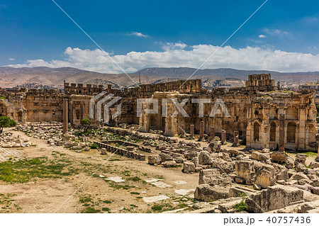 Temple of Jupiter romans ruins Baalbek Beeka Lebanon 40757436
