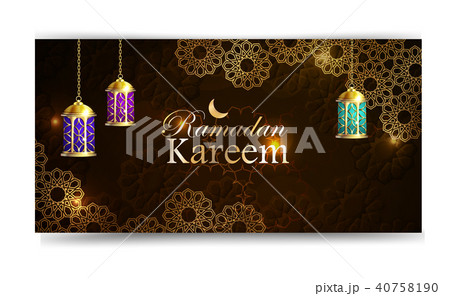 Ramadan Kareem, greeting background, eps 10 Ramadan Kareem, greeting background, eps 10 40758190