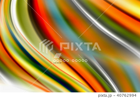 Rainbow color waves, vector blurred abstract background Rainbow color waves, vector blurred abstract background 40762994