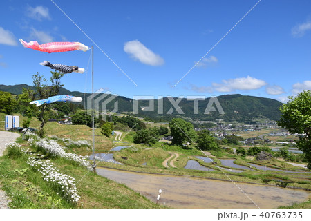 姨捨の棚田 姨捨の棚田 40763735