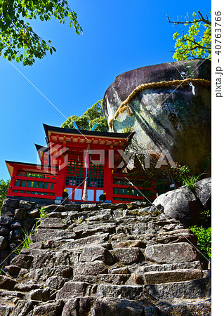 神倉神社　コトビキ岩 40763766